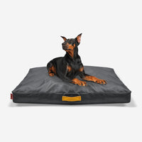 HKM-998611 Dark Gray Scratch-Resistant Non-Slip Kennel Bed Sponge Pet House, Multiple Sizes Available