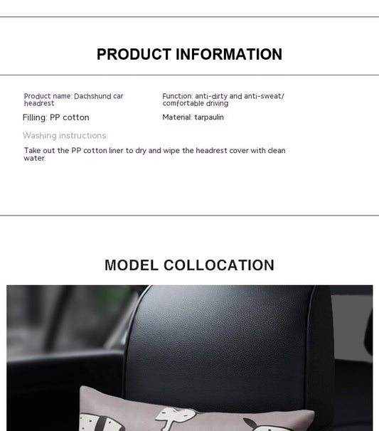 HKM-998611 Neck Protection Pillow for Comfortable Driving and Car Seat Decoration