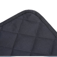 HKM-998675 Durable Dog Car Seat Cover with Mesh Windows, Anti-Skid Design, Waterproof Protection and Safety Harness for Travel