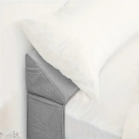 HKM-998803 Diamond-Shaped Pocket Air Layer Fabric Gap Pillow, 193 x 24.5 x 15 cm