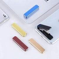 HKM-998867 Compact Aluminum Alloy Mobile Phone Holder - Foldable & Lightweight Design