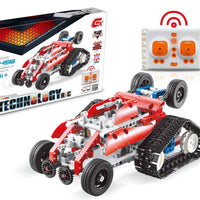 HKM-999379 DIY Assembly Remote Control Robot Puzzle Set - 3 in 1 STEM Building Blocks for Ages 6+
