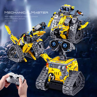 HKM-999379 DIY Assembly Remote Control Robot Puzzle Set - 3 in 1 STEM Building Blocks for Ages 6+