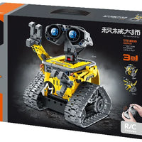 HKM-999379 DIY Assembly Remote Control Robot Puzzle Set - 3 in 1 STEM Building Blocks for Ages 6+