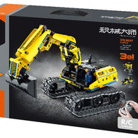 HKM-999379 DIY Assembly Remote Control Robot Puzzle Set - 3 in 1 STEM Building Blocks for Ages 6+