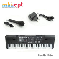 HKM-999443 EPT Electronic Keyboard Toy Piano with Microphone for Kids, Battery Operated, Educational Music Instrument