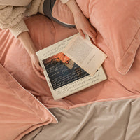 HKM-999635 Premium Baby Bedding Set for Autumn and Winter - Solid Color Options, Available in Various Sizes