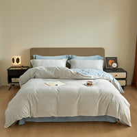 HKM-999635 Premium Baby Bedding Set for Autumn and Winter - Solid Color Options, Available in Various Sizes