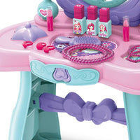 HKM-999635 Princess Makeup Dressing Table with Light and Sound for Kids Ages 2-7
