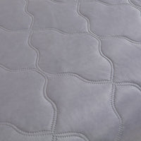 HKM-999635 Ultra Soft Reversible Comforter with Soundwave Design - Lightweight All-Season Quilt for Travel, Camping, Bed, and Office, Machine Washable