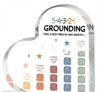 HKM-999891 Heart-Shaped Transparent Acrylic Decorative Ornaments for Home and Gifts