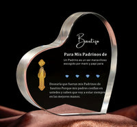 HKM-999891 Heart-Shaped Transparent Acrylic Decorative Ornaments for Home and Gifts