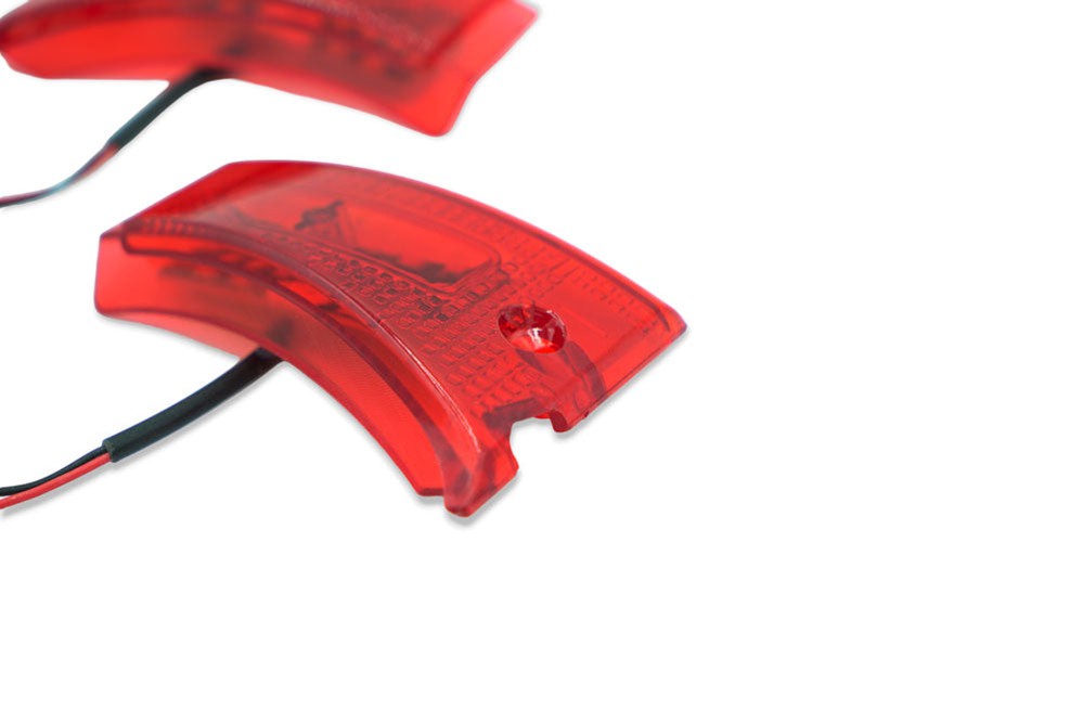 LTX-068051 Rear Sidelight with Cover (pair) for Joyor S Electric Scooter