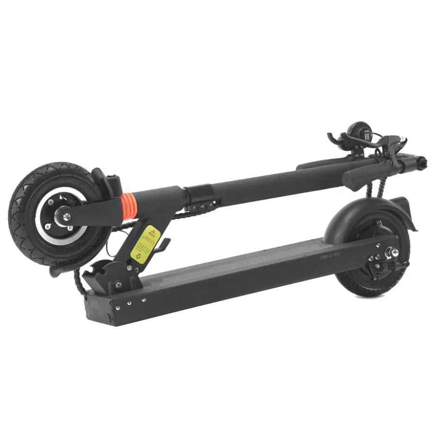 MX-F5M 36.9 Miles 36V 18Ah 648Wh 350W Single-Motor Drive Extended-Range Foldable Electric Scooter - Black