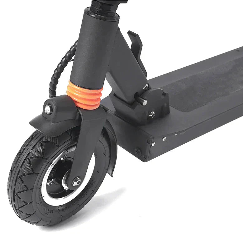 MX-F5S 36.9 Miles 36V 18Ah 648Wh 350W Single-Motor Drive Extended-Range Foldable Electric Scooter - Black