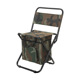 HKM-7162323 Portable Folding Camping Chair 3-in-1 with Storage Bag Oxford Cloth Fishing Ice Chair for Outdoor Travel Use