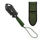 HKM-7195091 Multi-Purpose Camping Shovel Stainless Steel Portable Folding Survival Shovel for Outdoor Hiking and Car Use