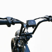 48V15Ah Electric Fat Tire Mountain Bike 20*4 Inch 7 Speed High Carbon Steel Frame Brake Adult Integrated Lithium Brushless Motor