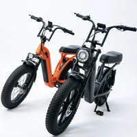 48V15Ah Electric Fat Tire Mountain Bike 20*4 Inch 7 Speed High Carbon Steel Frame Brake Adult Integrated Lithium Brushless Motor