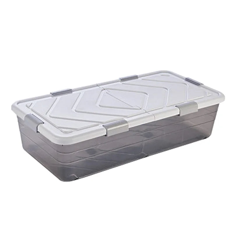 KTX-860563 Large Plastic Storage Boxes for Clothes and Home Organisation
