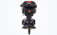 HKM-0645971 4-Wheel Mobility Scooter 300W Motor 24V 12Ah Battery 11 mi Range 6 mph Speed 330.7 lb Capacity, Electromagnetic Brake