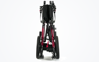 HKM-2415443 Foldable Mobility Scooter 24V 12Ah Battery 12 mi Range 3.7 mph Speed, Aluminum Frame, Bluetooth, Folding Design