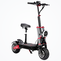 HKM-0944339 Electric Scooter, 11inch, 6000w Motor, >40 mph, 50 mih, 50mph Top Speed, 56-75 mi Range, > 40Ah Battery, 441 lb Load