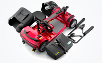 HKM-0809811 Foldable Mobility Scooter 350W Motor 24V 12Ah Battery 12.4 mi Range 8 mph Speed 264.6 lb Capacity, Folding Design