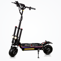 HKM-1035219 Electric Scooter, 40-53 mph Top Speed, 31-40 mi Range, 38AH Battery, Foldable