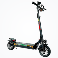 HKM-0354515 Electric Scooter, Two, 800 W Motor, 28 mph Top Speed, 48V 48V 13Ah Battery, 331 lb Load, Foldable