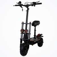 HKM-4246483 Electric Scooter, 11 inch, 3 000 W Motor, 32-40 mph Top Speed, 62 mi Range, 31 - 40Ah Battery, 331 lb Load, Foldable