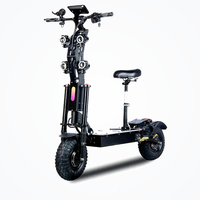 HKM-1179475 Electric Scooter, 14 Inches fat tire, 10000w Motor, 62-75 mph Top Speed, 50-81 mi Range, 72V 40Ah Battery