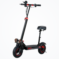 HKM-8191827 Electric Scooter, 11 inch, 1200W Motor, 19-31 mph Top Speed, 25-37 mi Range, 18Ah Battery, 331 lb Load, Foldable