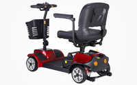HKM-9990611 4-Wheel Mobility Scooter 300W Motor 24V 20Ah Battery 4.4 mph Speed 264.6 lb Capacity, Digital Display, Bluetooth