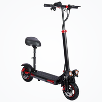 HKM-4574163 Electric Scooter, 11inch Off-road Tires, 800 W Motor, 19-31 mph Top Speed, 34-37 mi Range, 10 - 20Ah Battery