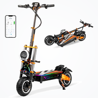 HKM-1592275 Electric Scooter, Vacuum pneumatic tires, dualmotor, . Top Speed, 75 mi=75miles Range, Lithium Battery Battery