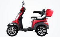 HKM-9859539 Foldable Mobility Scooter 1000W Motor 20Ah Battery 24.9 mi Range 15.5 mph Speed, Folding Design, LED Lights, Bluetooth
