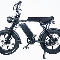 HKM-9785555 750 W 48 V Fat Tire Electric Bike, 15 Ah Battery (720 Wh), 28 mph Top Speed, 7-Speed Shimano, 20 x 4.0 in Tires