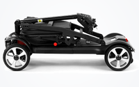 HKM-3398483 Foldable Mobility Scooter 24V Battery 12.4 mi Range 5 mph Speed, Brushless Motor, Folding Design, Quiet & Smooth Ride