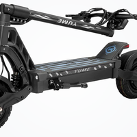 HKM-4967379 Electric Scooter, 10 inch off road tire, 250 W Motor, 16 mph Top Speed, 43 mi Range, 21 - 30Ah Battery, 278 lb Load