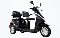 HKM-0580435 Foldable Mobility Scooter 500W Motor 20Ah Battery 24.9 mi Range 13 mph Speed 440.9 lb Capacity, Bluetooth