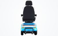 HKM-9531859 Foldable Mobility Scooter 800W Motor 48V 20Ah Battery 37 mi Range 12 mph Speed, Digital Display, Folding Design
