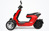 HKM-2284371 4-Wheel Mobility Scooter 2000W Motor 72V 30Ah Battery 56 mi Range 28 mph Speed 440.9 lb Capacity, LED Lights