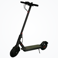 HKM-7733075 Electric Scooter, 250w front hub motor, 16 mi Top Speed, 25-37 mi Range, < 10Ah, 10 - 20Ah Battery, 265 lb Load