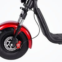 HKM-8670163 Electric Scooter, 8'', 19-37 mi Motor, 19-31 mph Top Speed, 19-37 mi Range, 60 V Integrated Battery Battery