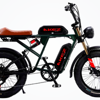 HKM-3816019 48V 36Ah Fat Tire Electric Bike, 1500W Front Hub Motor, 31 mph Top Speed, 20 x 4.0 in Fat Tire, Hydraulic Disc Brakes