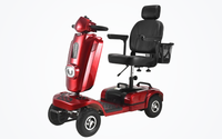 HKM-1071955 Foldable Mobility Scooter 400W Motor 20Ah Battery 12.4 mi Range 6.2 mph Speed, Digital Display, Folding Design