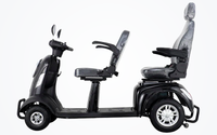 HKM-9695699 Foldable Mobility Scooter 1000W Motor 60V 20Ah Battery 37 mi Range 15 mph Speed, Folding Design, Electromagnetic Brake