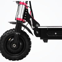HKM-0944339 Electric Scooter, 11inch, 6000w Motor, >40 mph, 50 mih, 50mph Top Speed, 56-75 mi Range, > 40Ah Battery, 441 lb Load