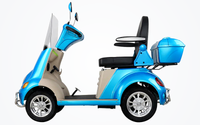 HKM-9728467 4-Wheel Mobility Scooter 1000W Motor 48V 20Ah Battery 31 mi Range 15.5 mph Speed, Brushless Motor, Quiet & Smooth Ride